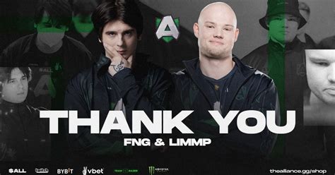 Alliance Announces the Departure of Limmp and fng .